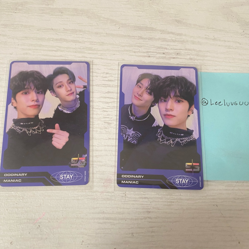 STRAYKIDS UNIT PHOTOCARDS